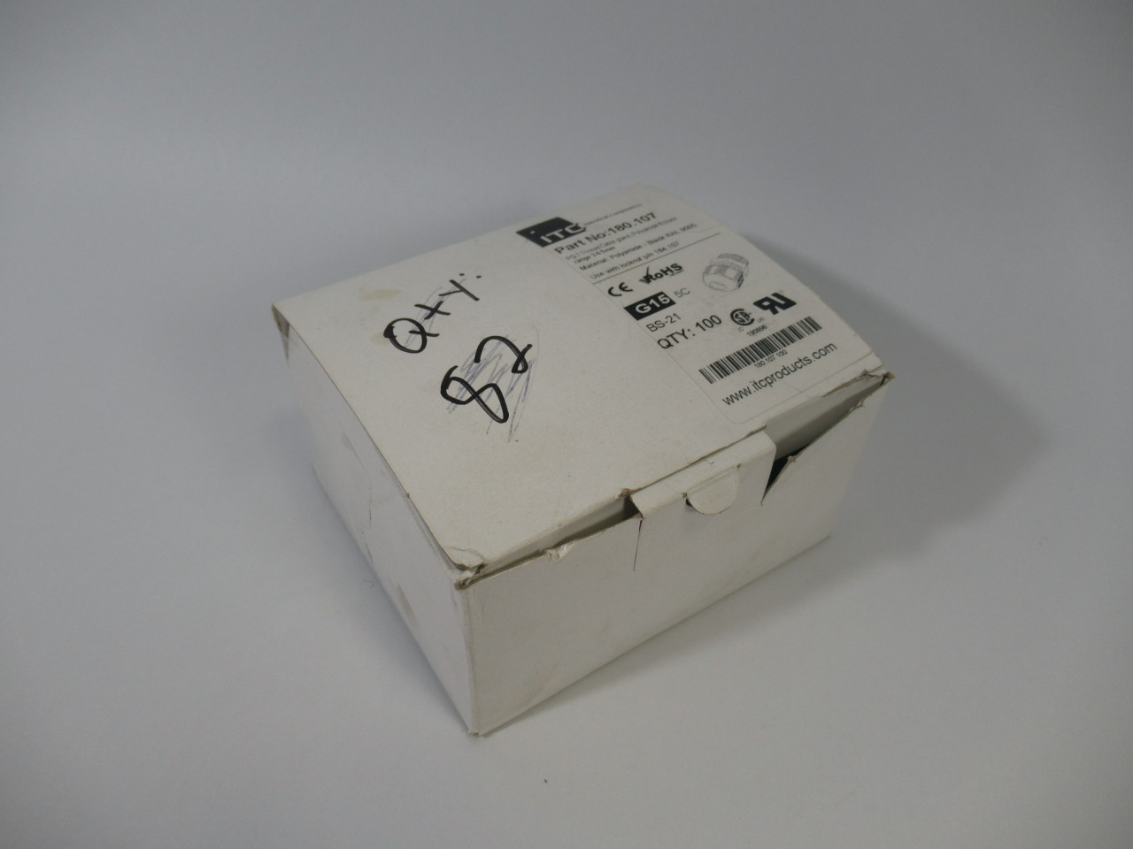 ITC 180.107 Cable Gland PG7 Thread 3-6.5mm Range Black LOT OF 88 NEW