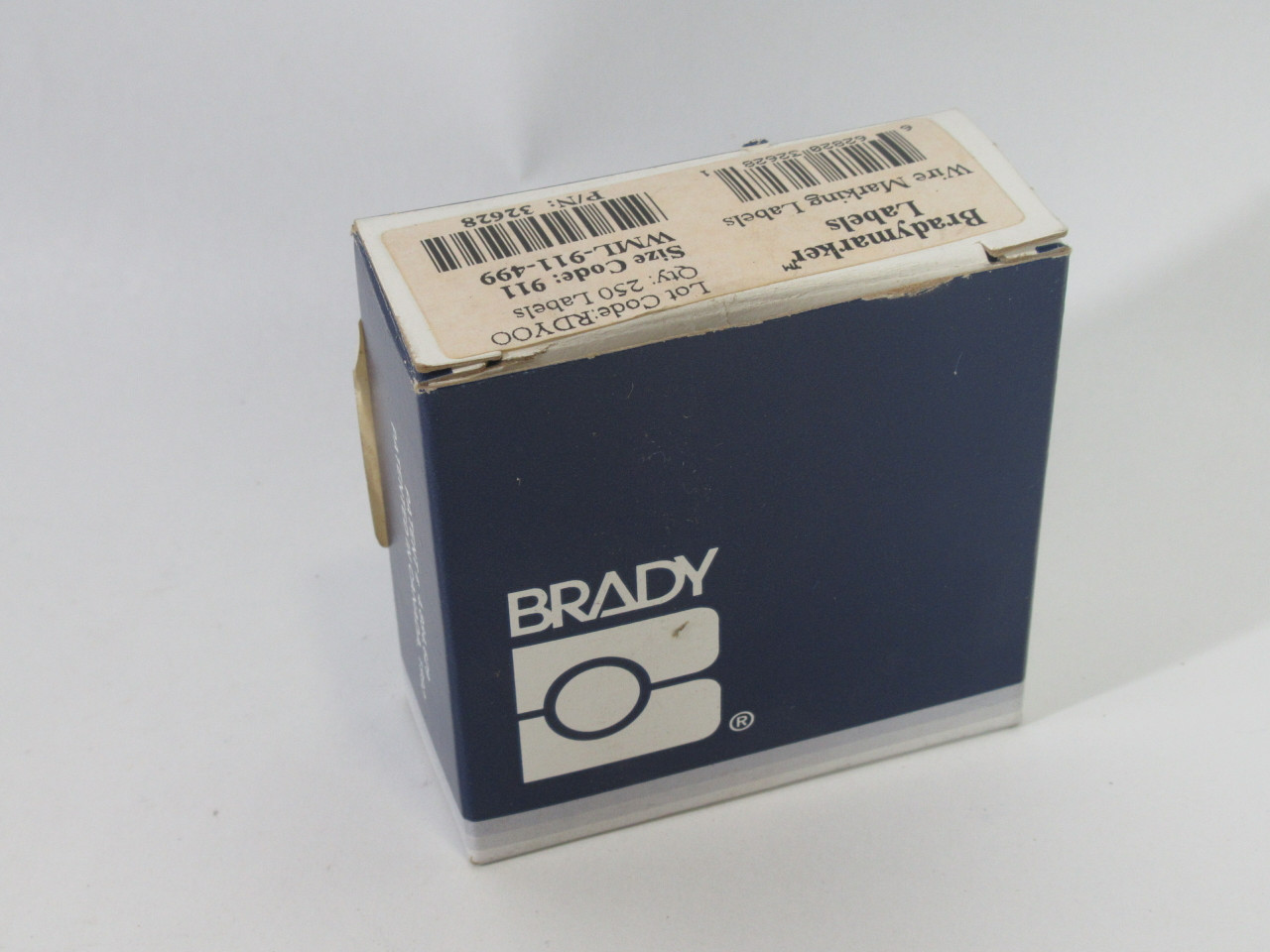 Brady 32628 WML-911-499 250/Roll ID Pro Wire Marking Label ! NEW !