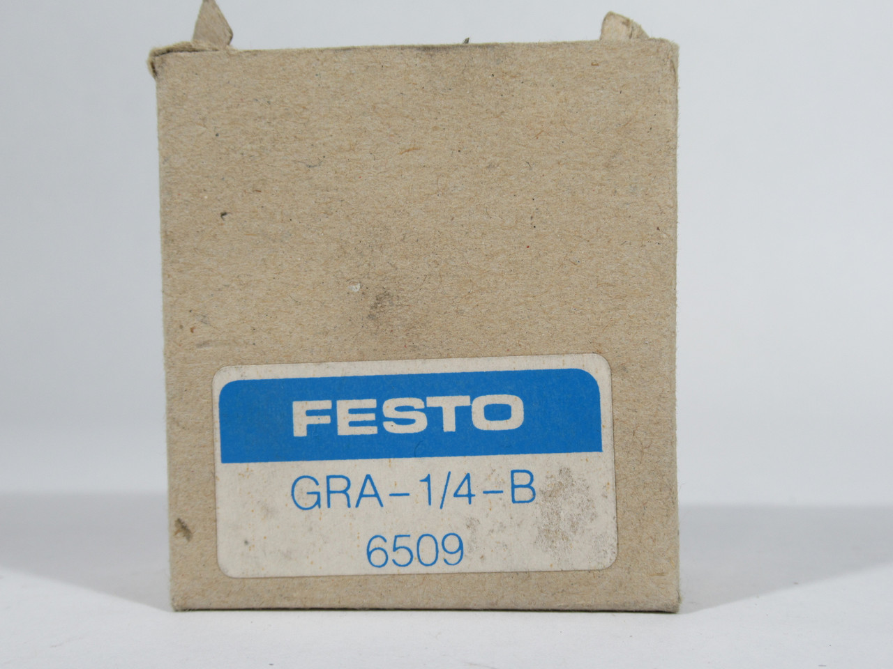 Festo 6509 GRA-1/4-B One-Way Flow Control Valve 0.1-10 bar ! NEW !