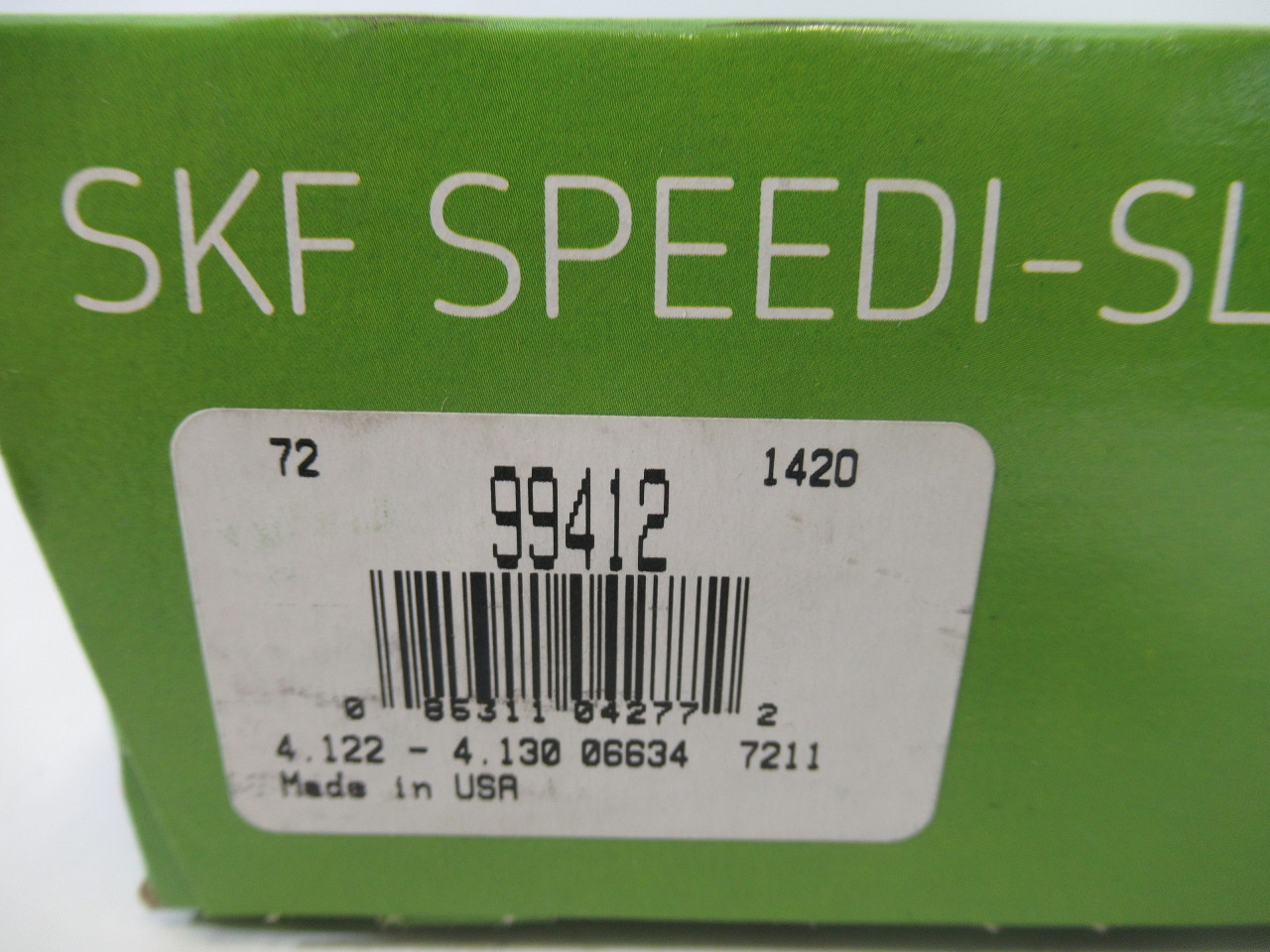 SKF 99412 Speedi-Sleeve 4.122-4.130” Shaft Range 1"Wx4.47"OD *SEALED* ! NEW !