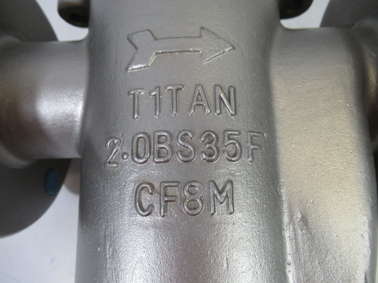 Titan 2-0BS35F Cast Iron Basket Strainer 2" CF8M 200WOG 200 psi@100DEG F ! NOP !