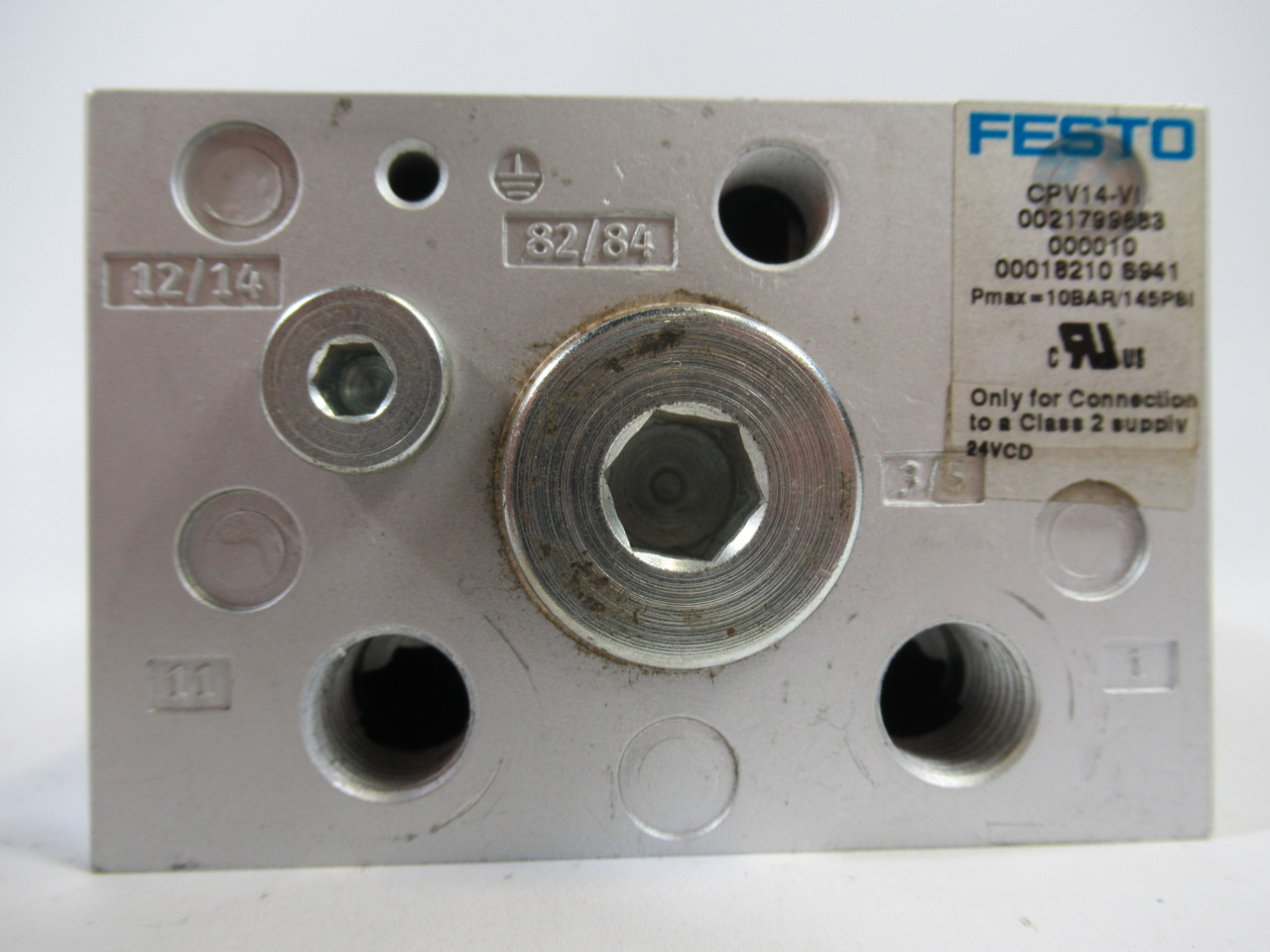 Festo CPV-14-VI 18210 Manifold Assembly 10 bar C/W Separator Plate USED