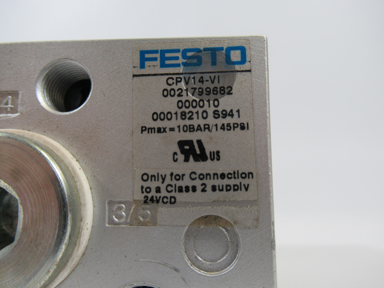 Festo CPV-14-VI 18210 Manifold Assembly 10 bar USED
