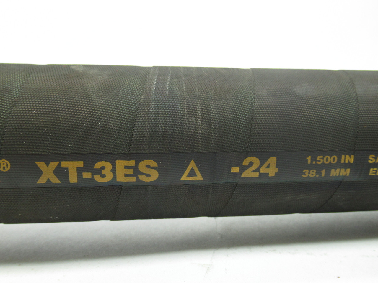 CAT XT-3ES-24 Hose Assembly 1.5"Dia. 40"TL w/90DEG & 22.5 DEG Coupling ! NOP !