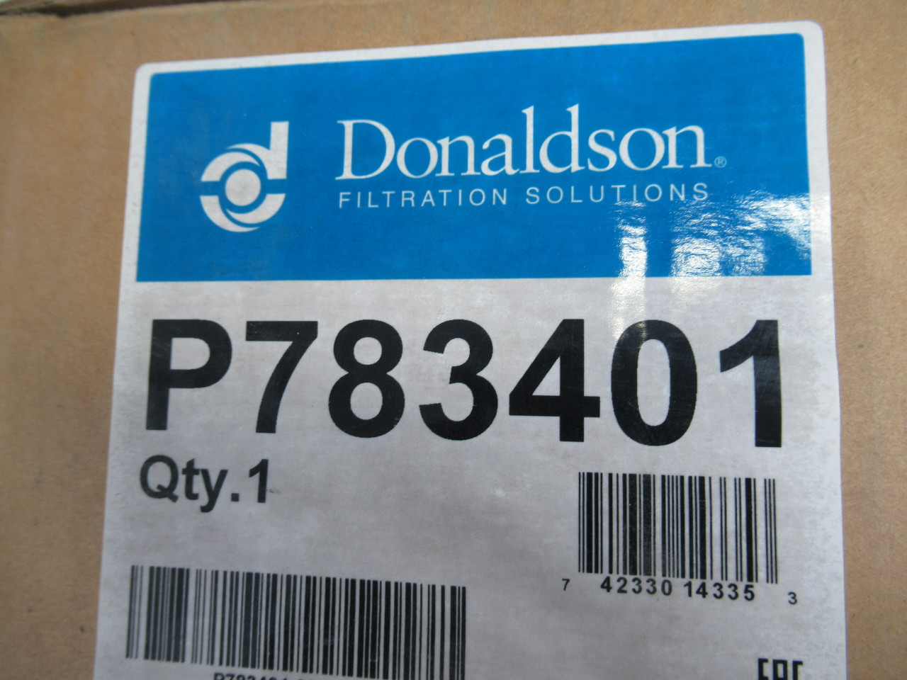 Donaldson P783401 Safety Radial Seal Air Filter 5.94"OD 4.31"ID 17.34"L ! NEW !