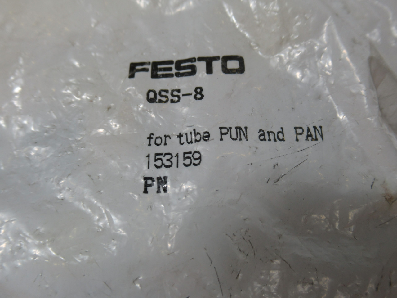 Festo 153159 QSS-8 Bulkhead Connector 10-Pack ! NWB !