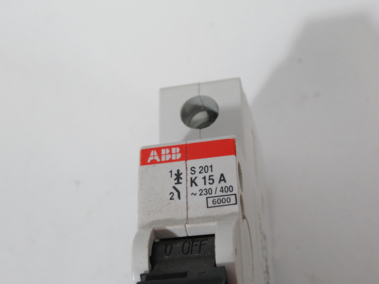 ABB S201-K15 Circuit Breaker 15A 230/400V 1 Pole USED