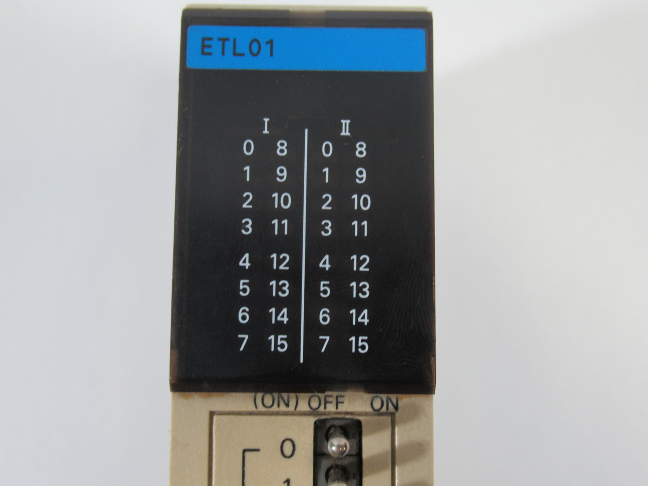 Omron C500-ETL01 Educational Tool I/O Unit USED