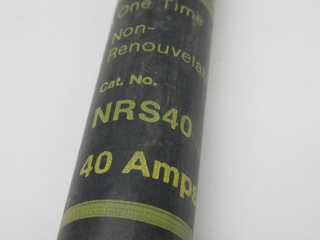 Gould NRS40 One Time Fuse 40A 600V USED