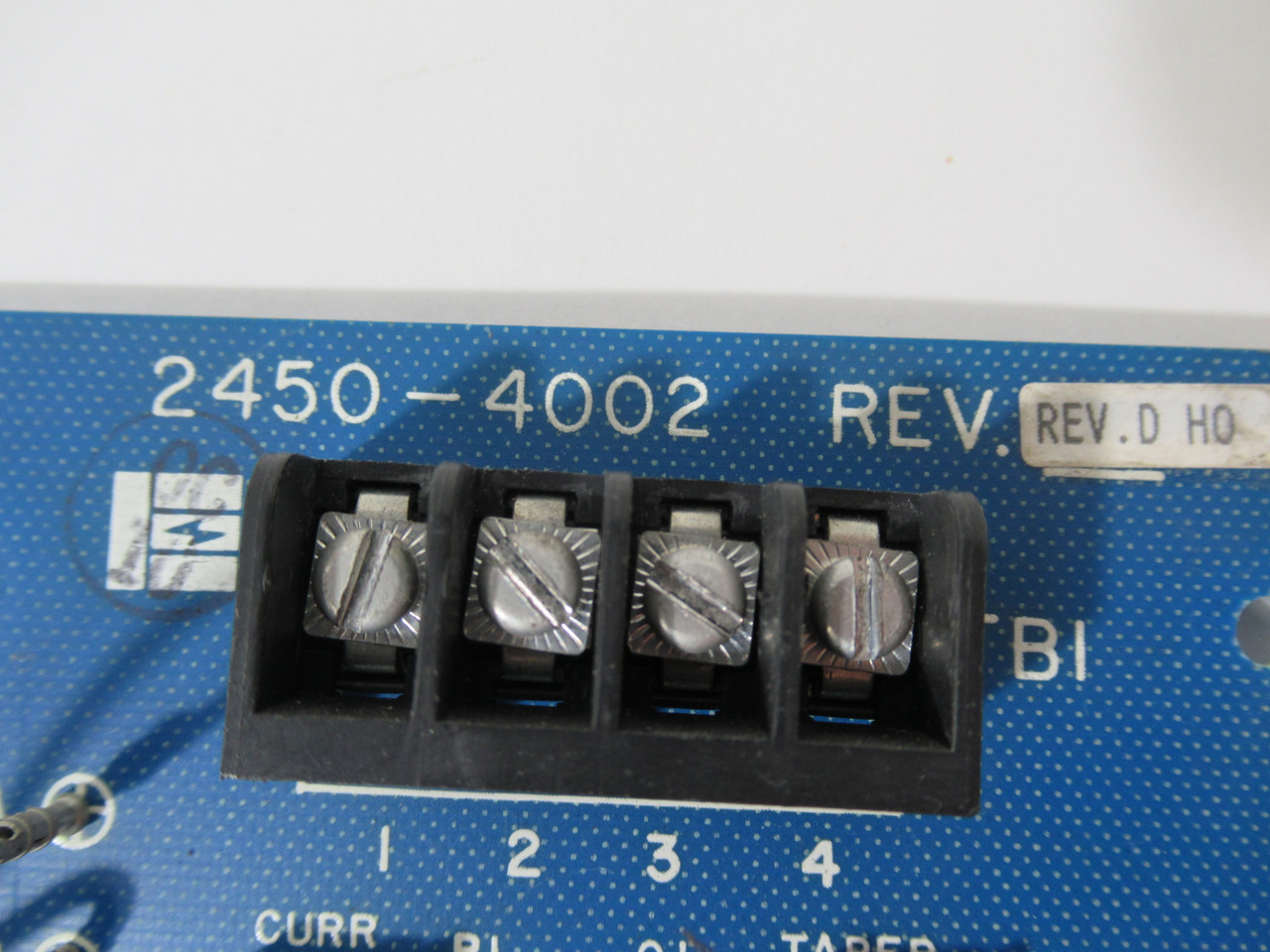 Emerson 2450-4002 Current Limiting & Taper Circuit Board Rev D USED