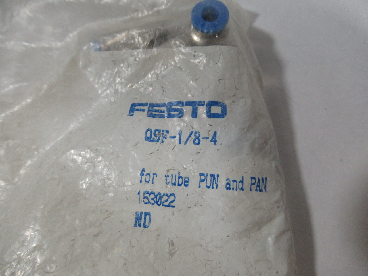 Festo 153022 QSF-1/8-4 Female Push-in Fitting 4mm Tube G1/8 10-Pack ! NWB !