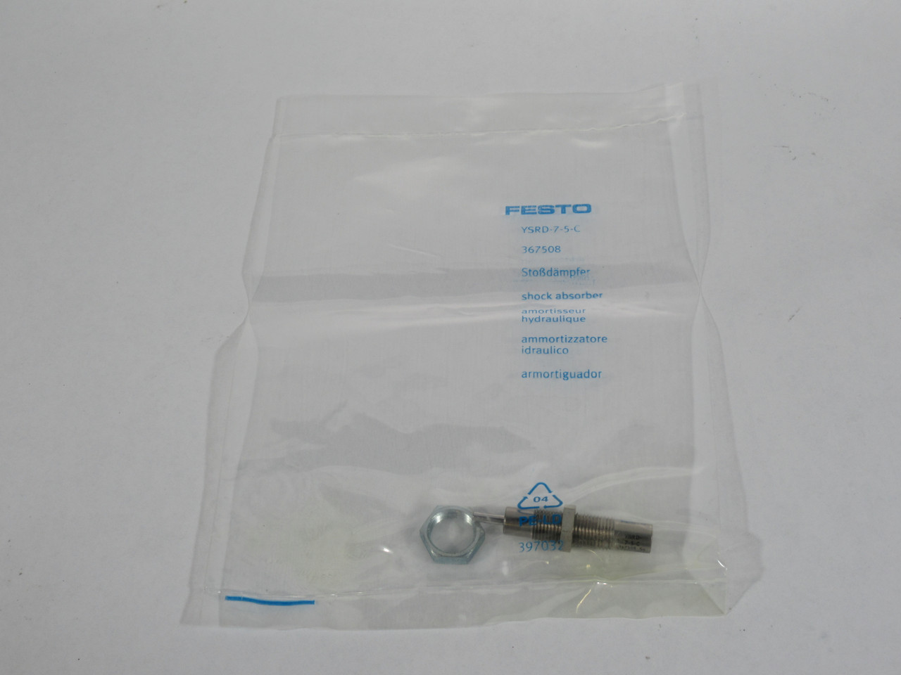 Festo 367508 YSRD-7-5-C Shock Absorber Stroke 5mm ! NWB !