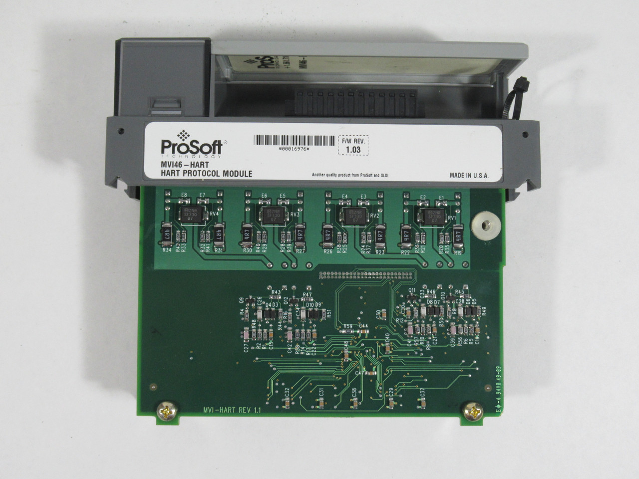 Prosoft MVI46-HART Hart Protocol Module F/W REV 1.03 USED
