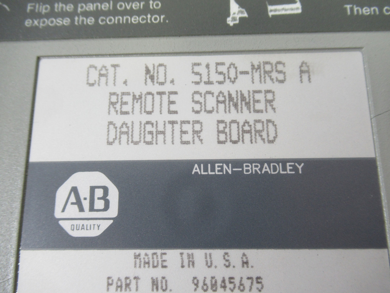 Allen-Bradley 5150-RS Remote I/O Scanned Host Board C/W Daughter Board USED