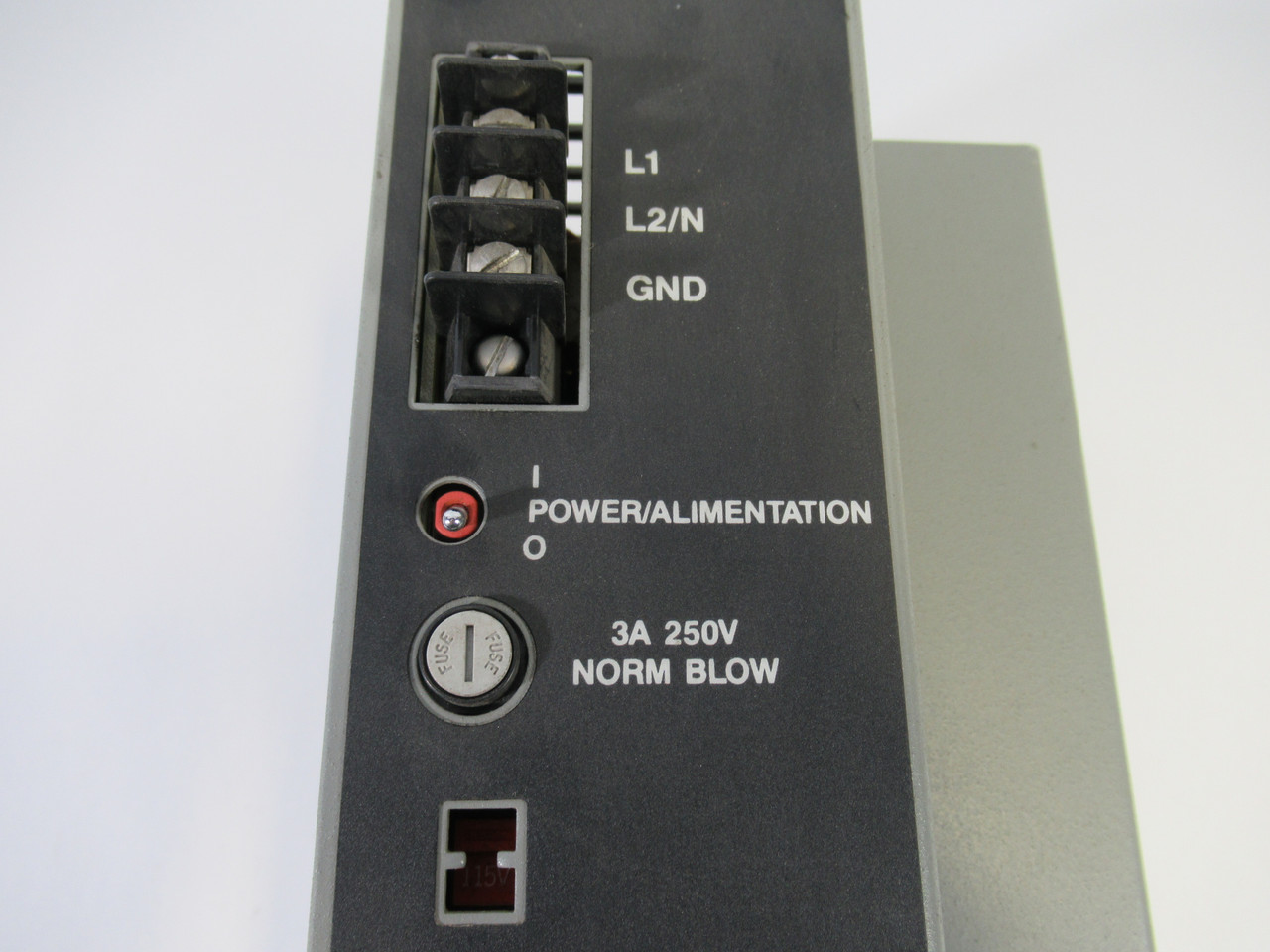 Allen-Bradley 1771-P7 AC Power Supply 5VDC 16A MISSING WIRE COVER & CLIP USED