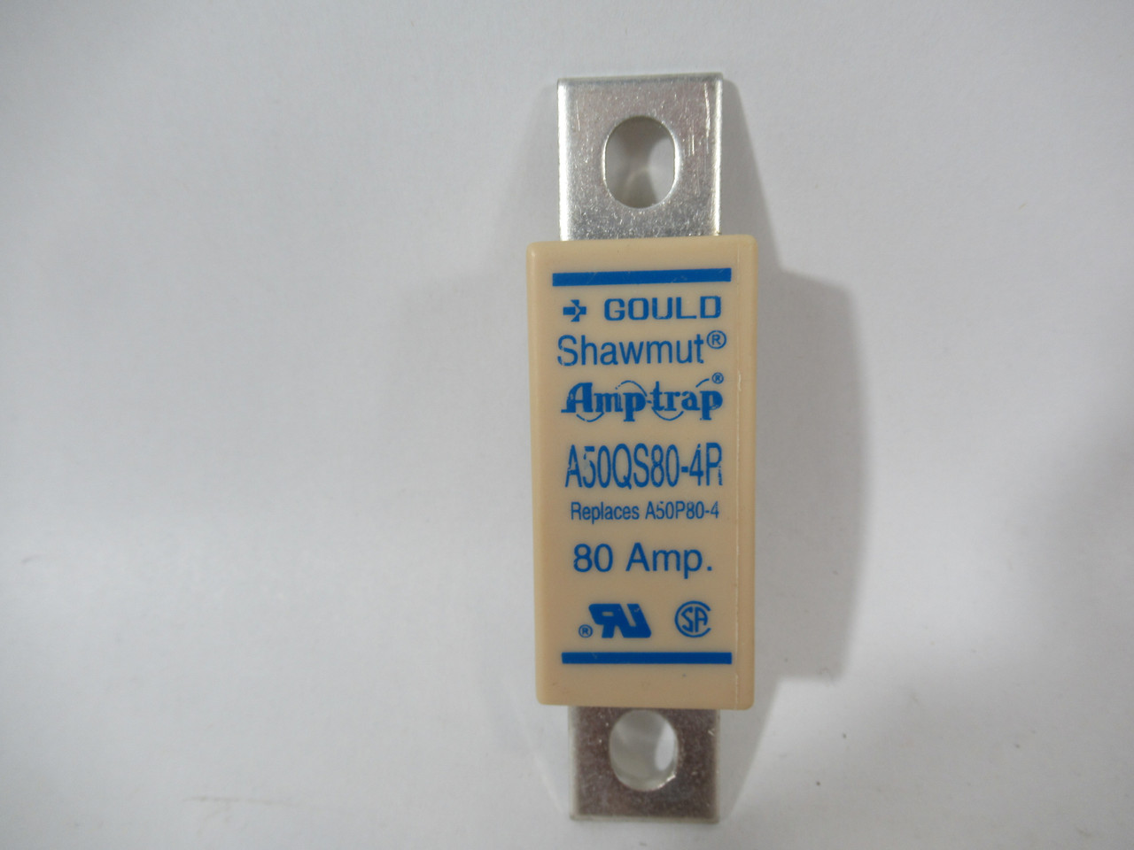 Gould Shawmut A50QS80-4R Semiconductor Fuse 80A 500VAC/DC 1.35MOhms ! NOP !