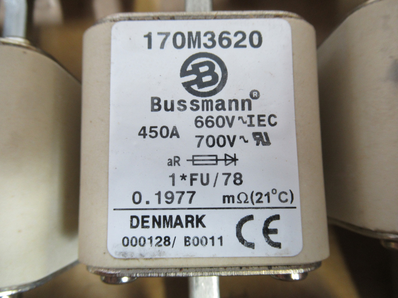 Bussmann 170M3620 Fuse 450A 660V 6-Pack ! NEW !