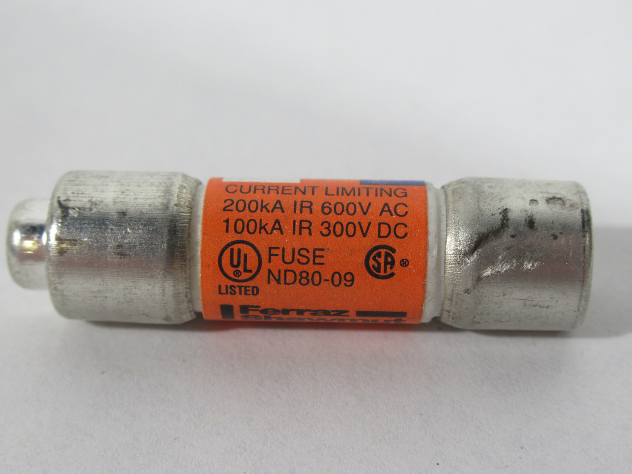 Ferraz Shawmut ATDR12 Time Delay Class CC Fuse 12A 600VAC 300VDC USED