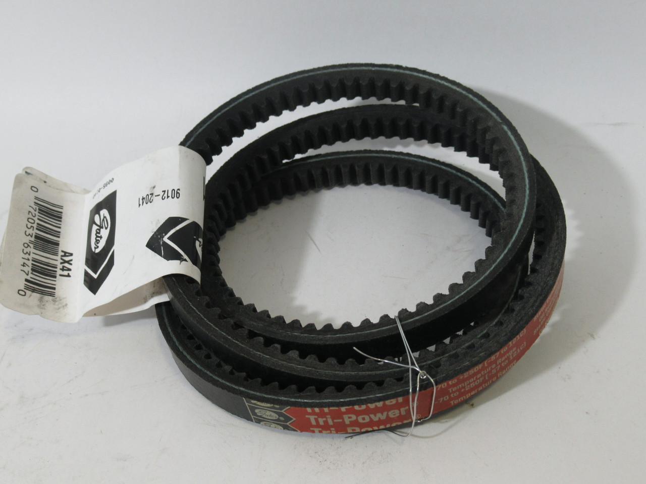 Gates AX41 9012-2041 Tri-Power Heavy Duty V-Belt 43.04"L .48"W .35"T ! NEW !