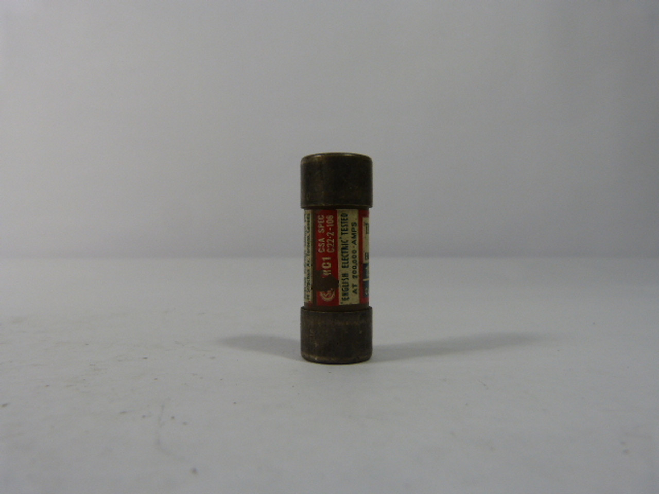 English Electric C15J Current Limiting Fuse 15A 600V USED