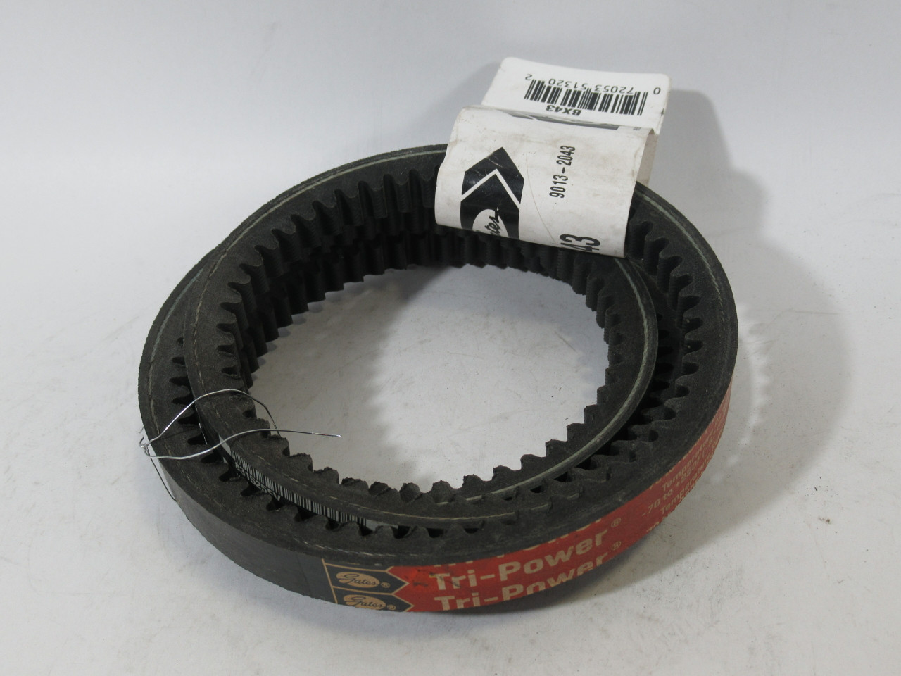 Gates BX43 9013-2043 Tri-Power Heavy Duty V-Belt 45.89"L .62"W .44"T ! NEW !