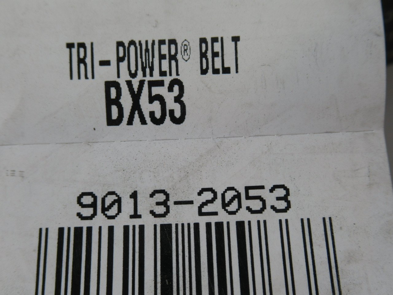 Gates BX53 9013-2053 Tri-Power Heavy Duty V-Belt 55.86"L .62"W .44"T ! NEW !