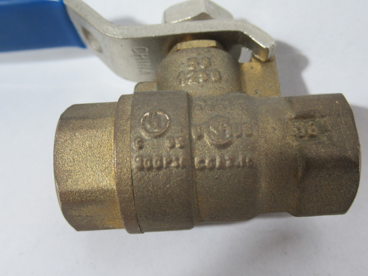 NCI TFP-600-LF-LL-3/8 Brass Ball Valve 3/8" NPT 600 WOG 300 psi ! NOP !