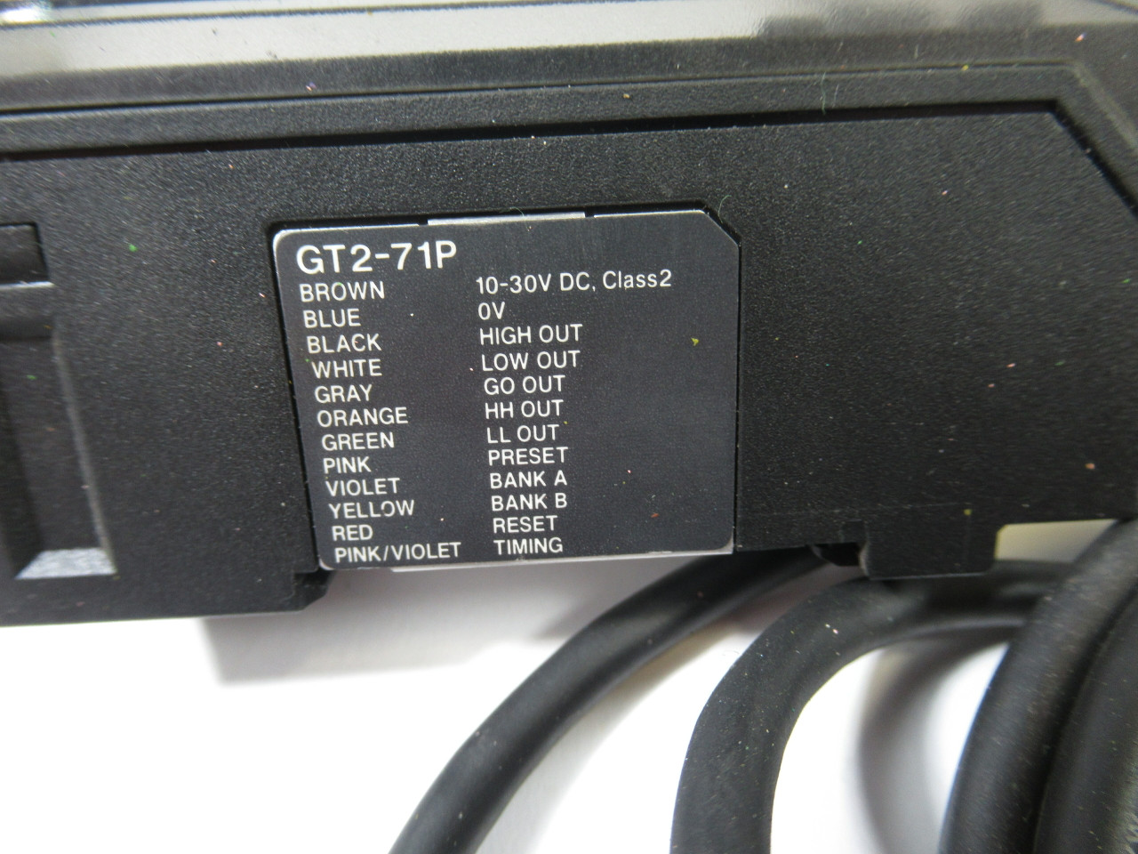 Keyence GT2-71P Sensor Amplifier Unit 30V 73.3mA Max USED