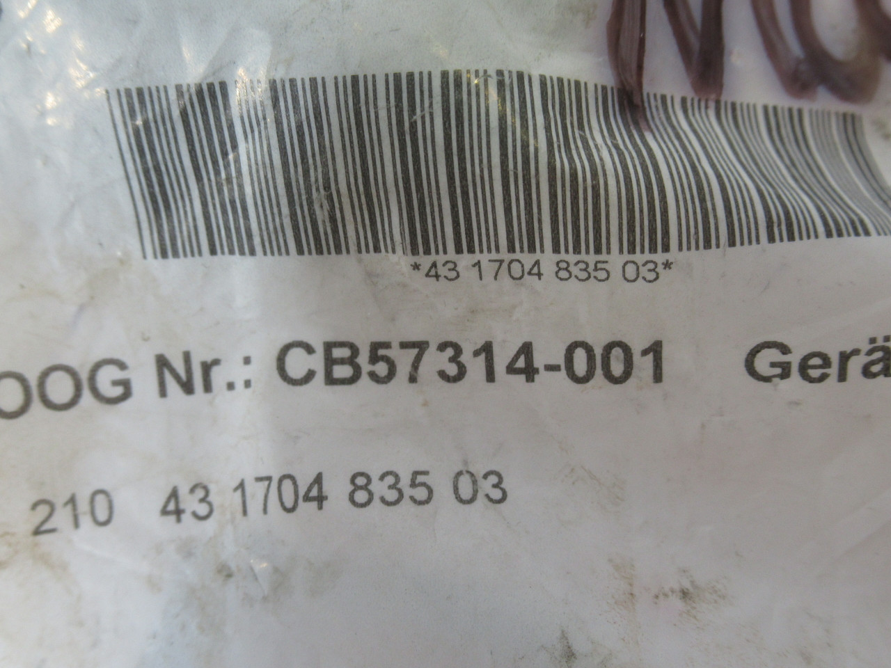 Binder CB57314-001 Solenoid Connector 10A@250VAC ! NWB !