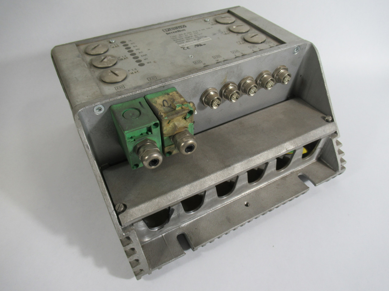 Phoenix Contact IBS-IP-500-ELR-2-6A-DI8/4 Motor Starter MISSING 3 PARTS USED