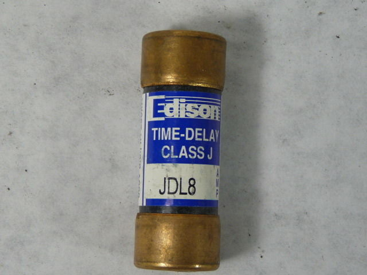 Edison JDL8 Time Delay Fuse 8A 600V USED