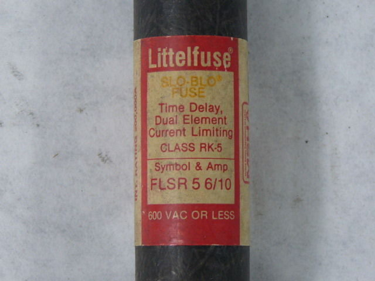 Littelfuse FLSR-5-6/10 Time Delay Fuse 5-6/10A 250V USED