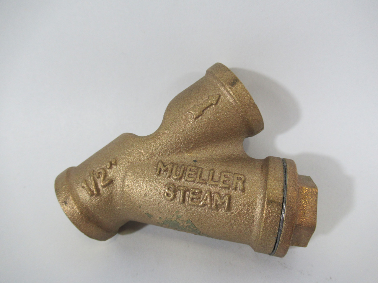 Mueller .50-351M-01 Bronze Y-Strainer Valve 1/2" NPT 200CWP 200 psi ! NOP !
