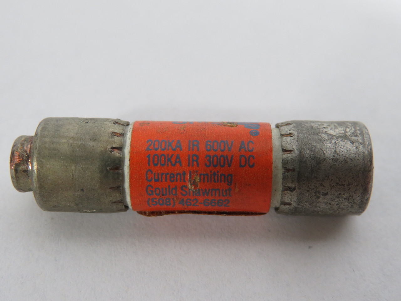 Gould Shawmut ATDR15 Time Delay Fuse 15A 600VAC USED