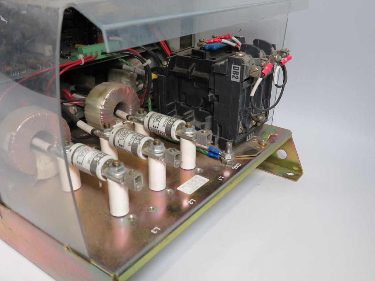 Allen-Bradley 1395-A68-D1-P12-P50 DC Controller SER B 15HP 240V 55A USED