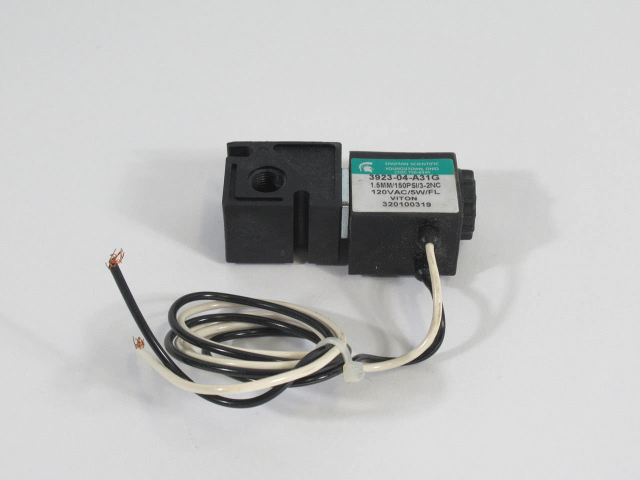 Spartan 3923-04-A31G Solenoid Valve 1.5mm 150 psi 3-2NC USED