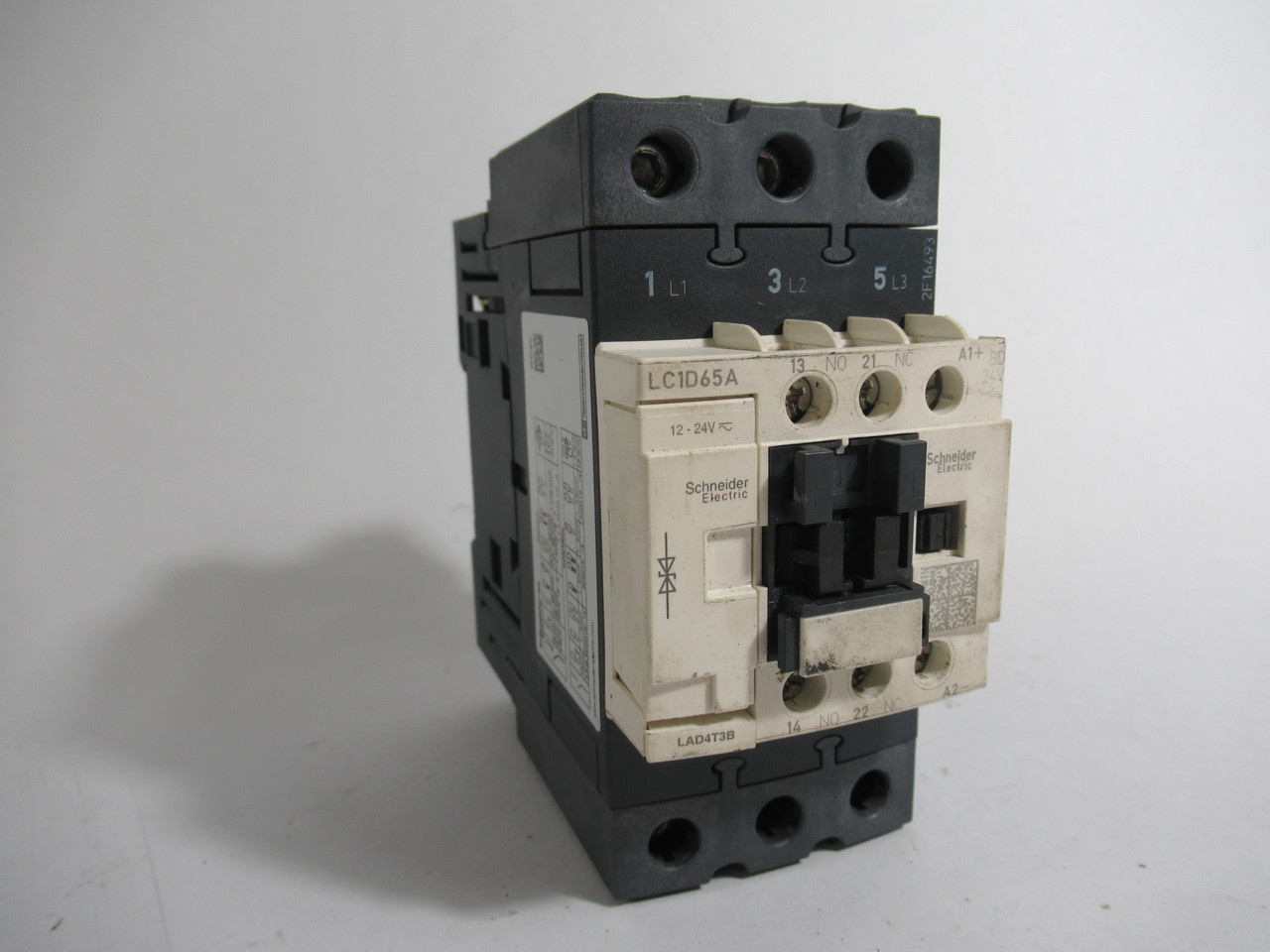 Schneider Electric LC1D65ABD Contactor 24V 80A 690V 50/60Hz USED