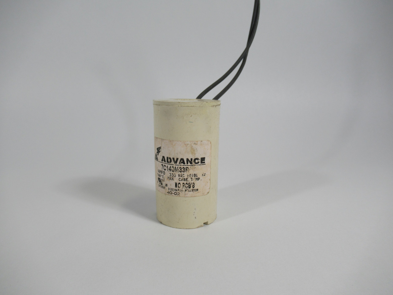 Advance 7C140M33R Capacitor 14mFd 330VAC 50/60Hz USED