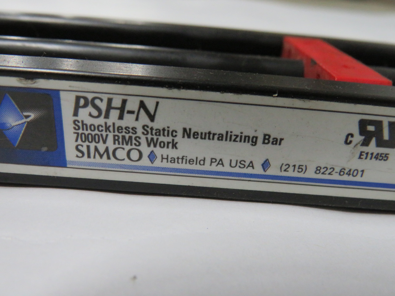 Simco PSH-N Shockless Static Neutralizing Bar 7000V RMS WORK USED