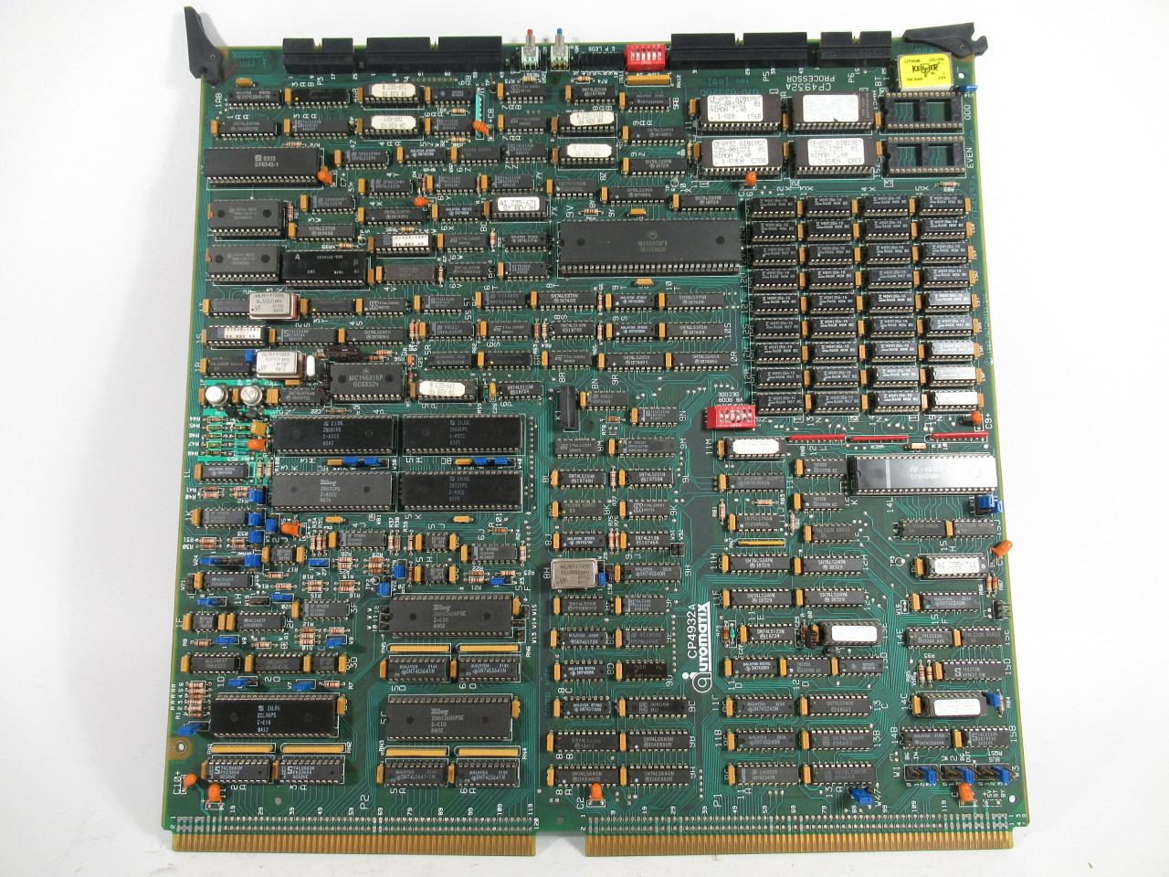 Automatix 040-023214 CP4932A Processor Board *Silicon on Dip Switches* USED