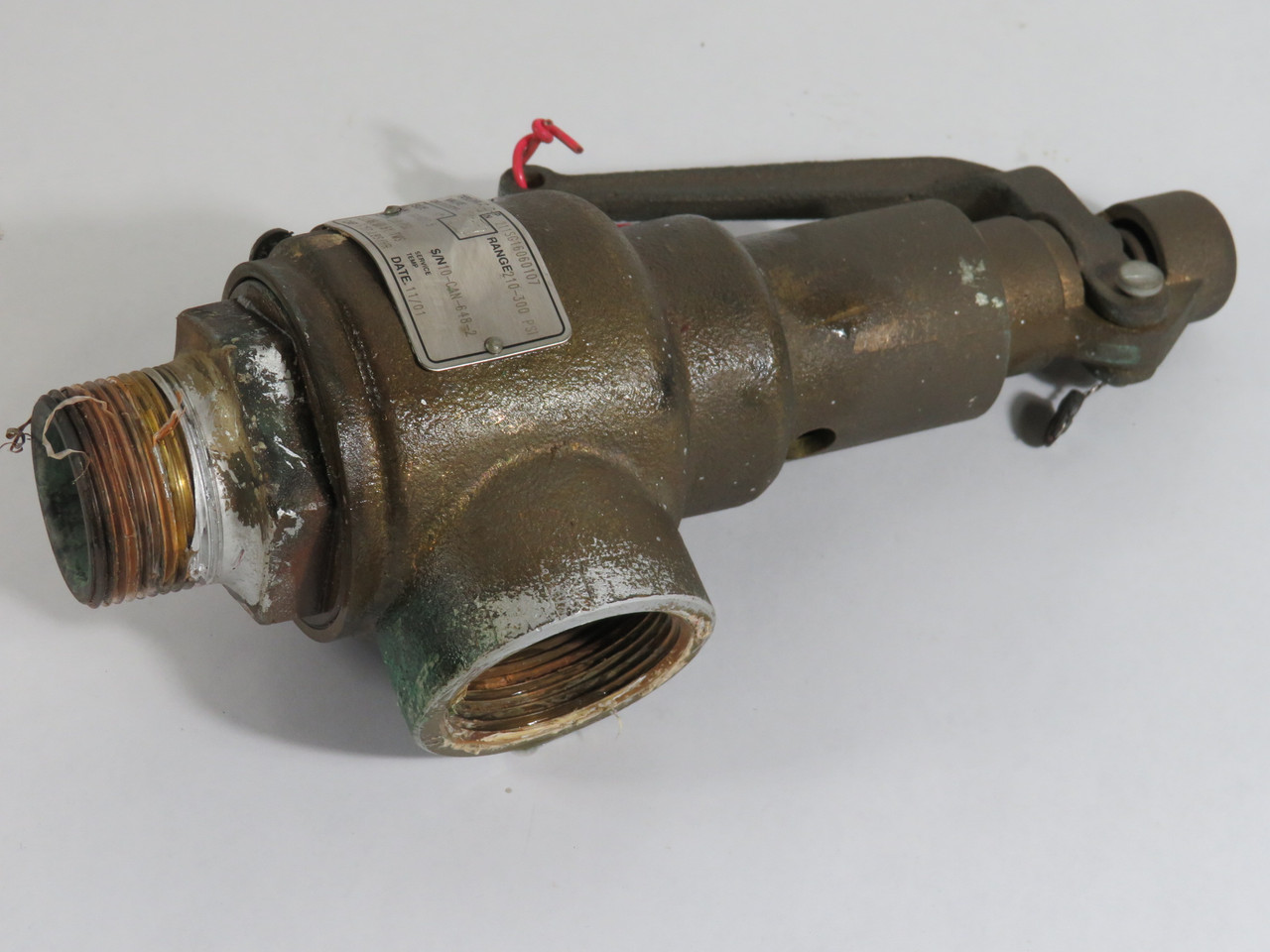 Taylor Valve 211SG16060107 Safety Release Valve 1-1/4" 210-300 psi USED