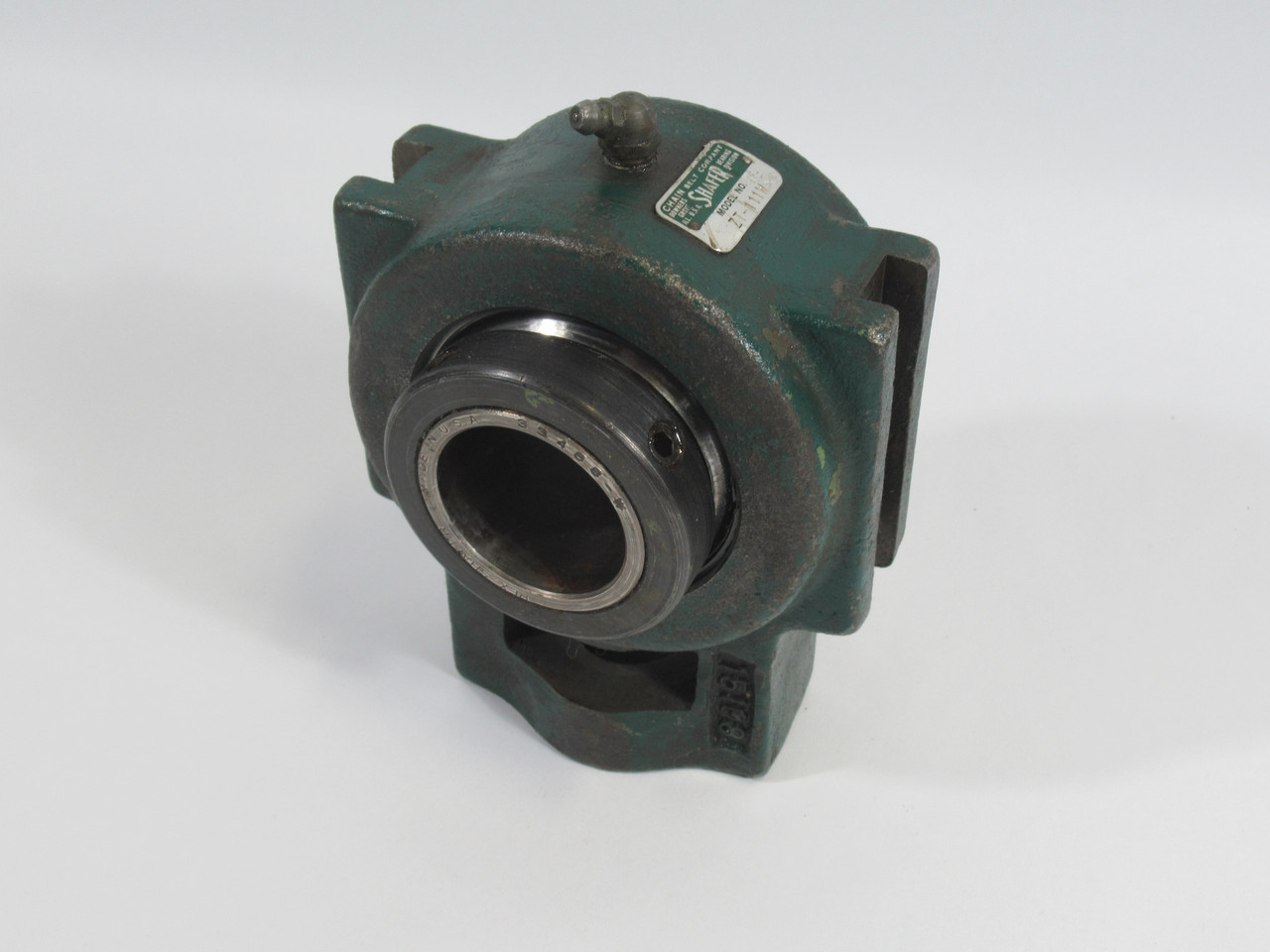 Rex-Shafer ZT-111W Pillow Block Bearing 1-Bolt C/W 33488-W Bearing USED