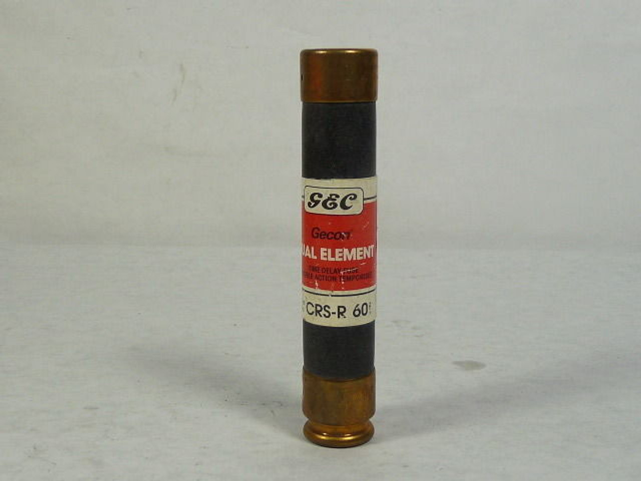 GEC CRS-R-60 Dual Element Time Delay Fuse 60A 600V USED