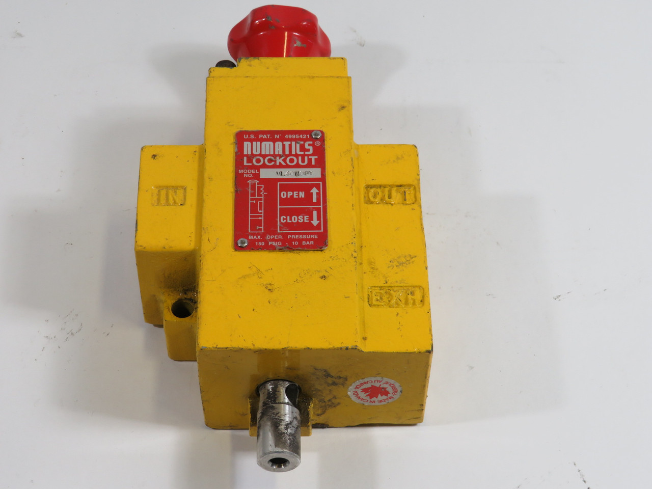 Numatics VL40N08Y Safety Valve 150 psig 10 bar USED