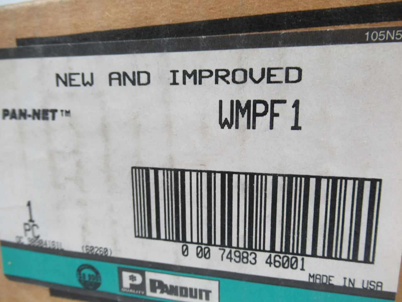 Panduit WMPF1 Cable Management Duct Horizontal *Sealed Box* NEW