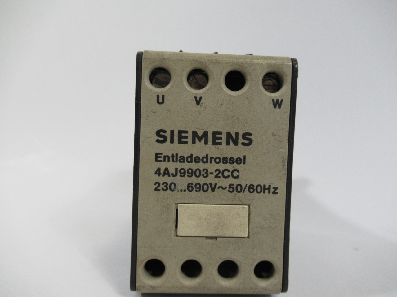 Siemens 4AJ9903-2CC Discharge Reactor 230-690VAC 50/60Hz USED