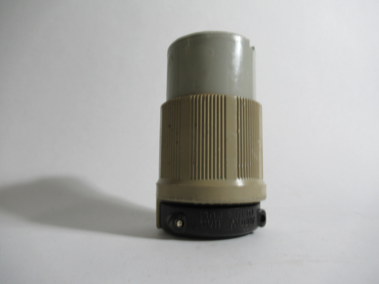 Arrow Hart L1730C Grounding Connector 30A 600VAC 4W 3P Grey USED