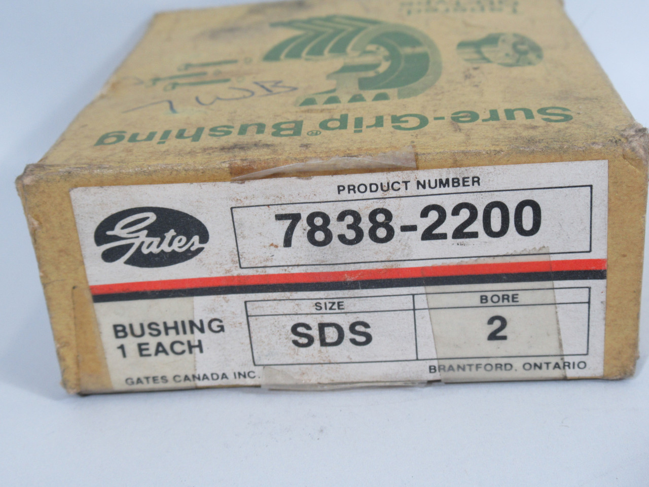 Gates 7838-2200 SDS-2 QD Bushing 2-3/16"OD 2"ID 1-3/8"LTB ! NEW !