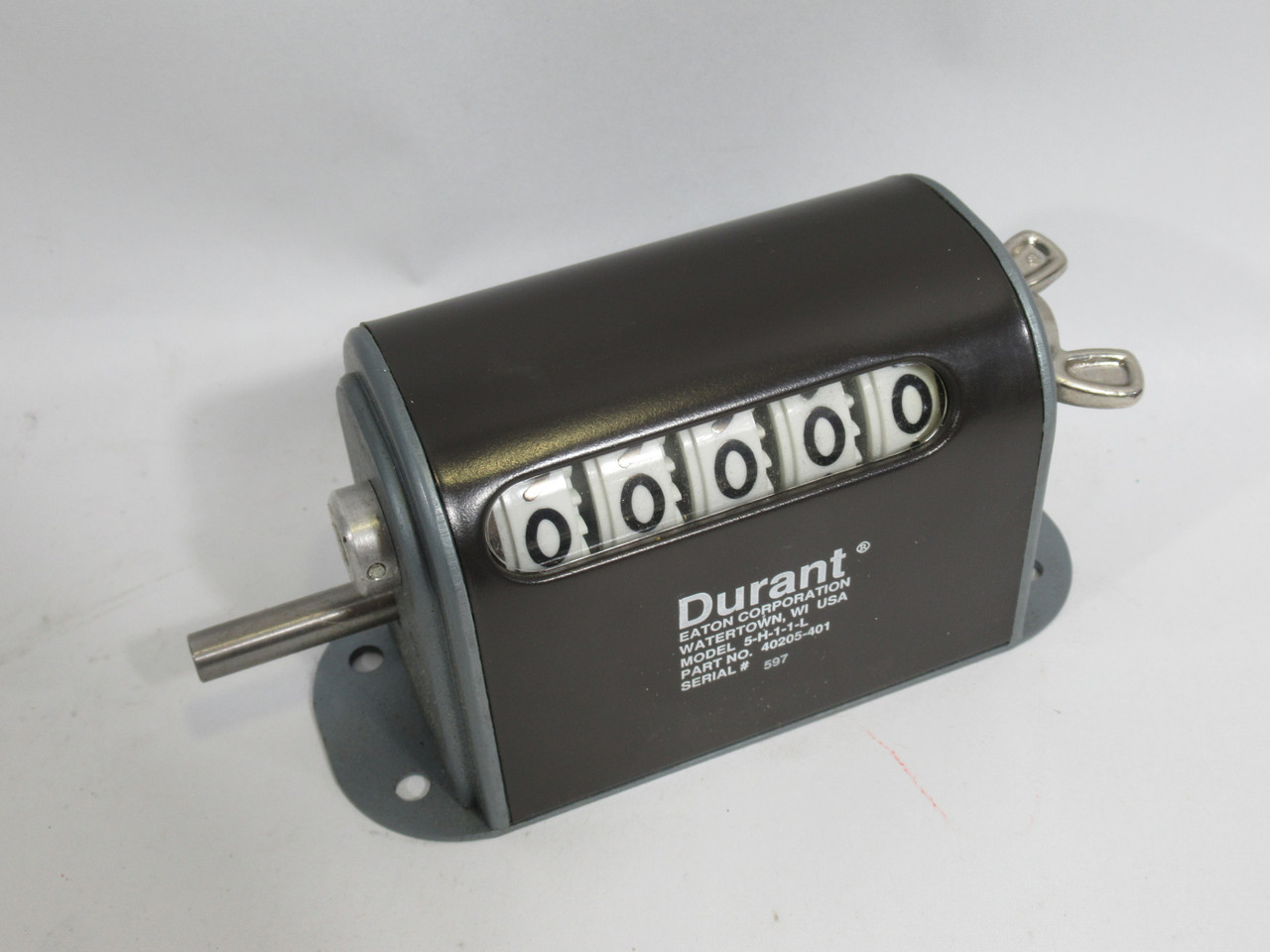 Durant 40205-401 5-H-1-1-L 5 Digit Manual Counter ! NOP !