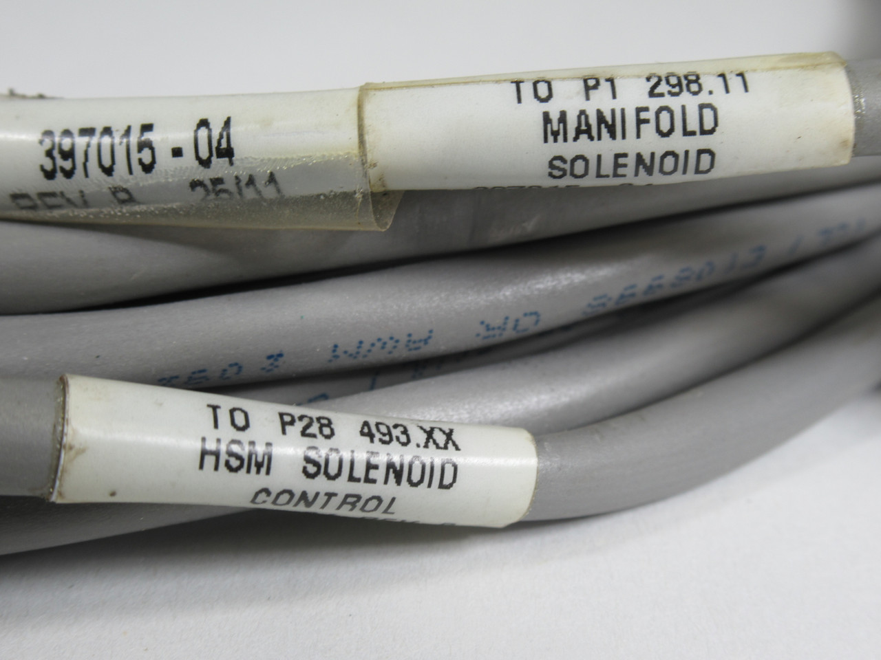 Generic 397015-04 Rev B Manifold To HSM Solenoid Control Connector Cable USED